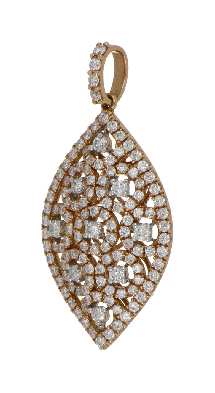 White Diamond Ladies Pendant (White Diamond 0.28 cts. White Diamond 1.37 cts.)