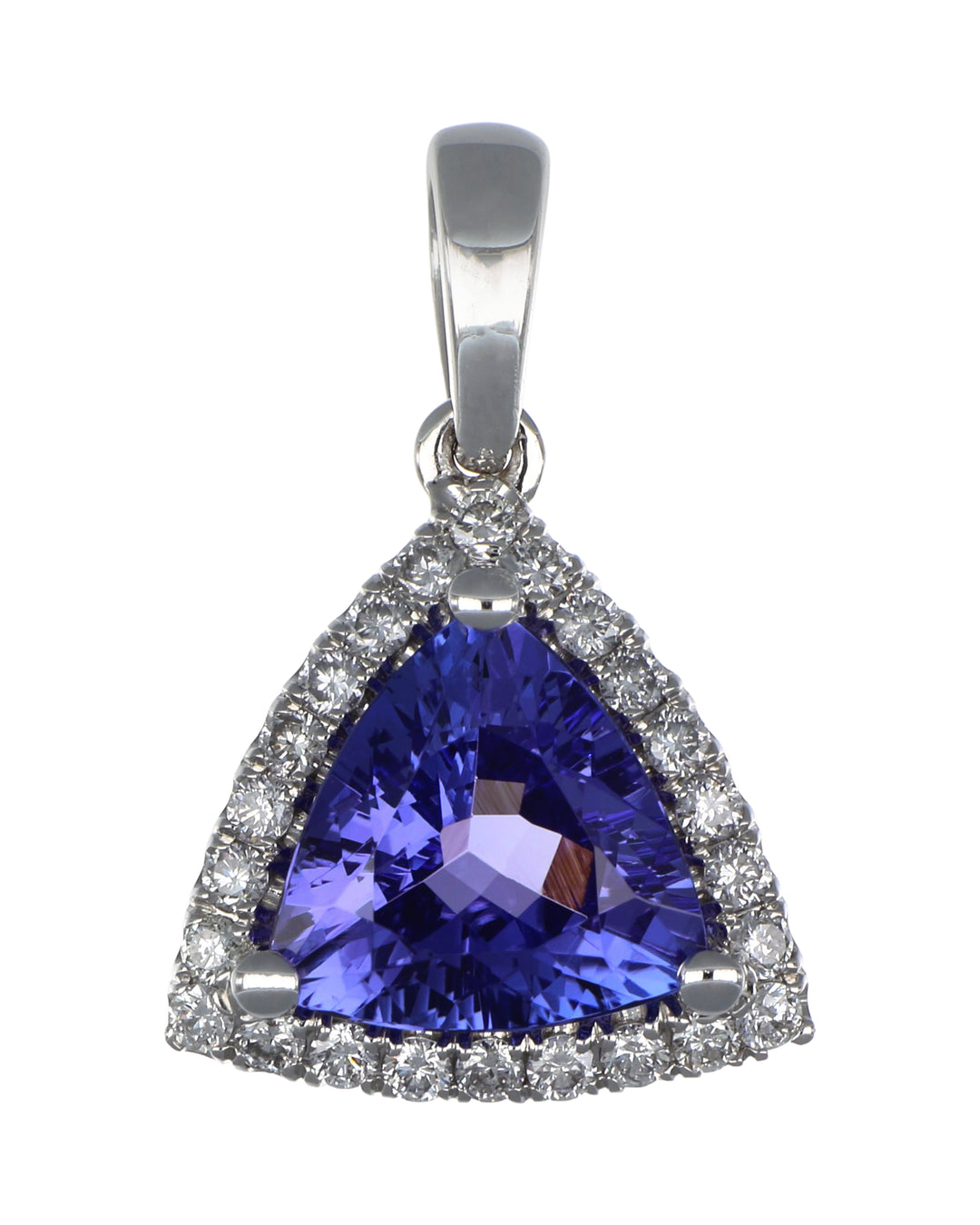 Tanzanite Ladies Pendant (Tanzanite 1.56 cts. White Diamond 0.23 cts.)