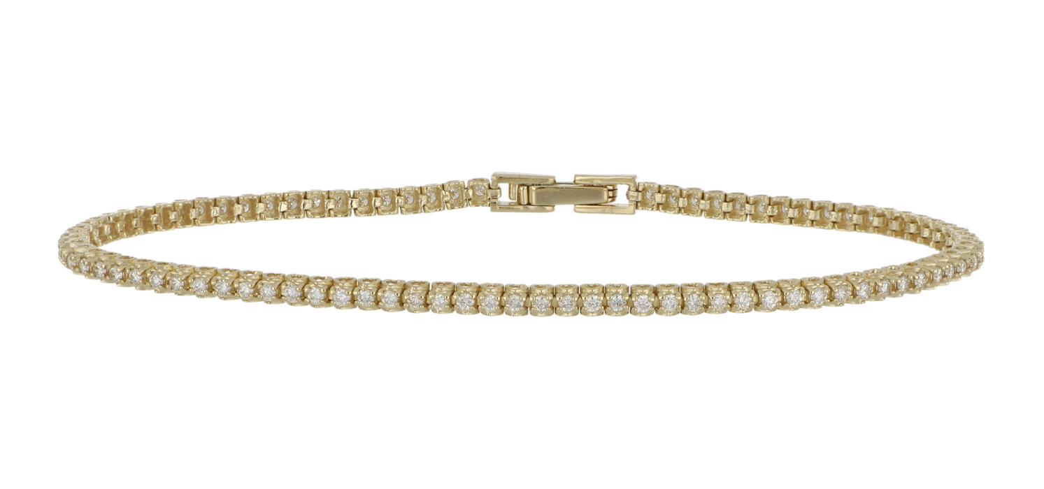 White Diamond Ladies Bracelet (White Diamond 0.75 cts.)