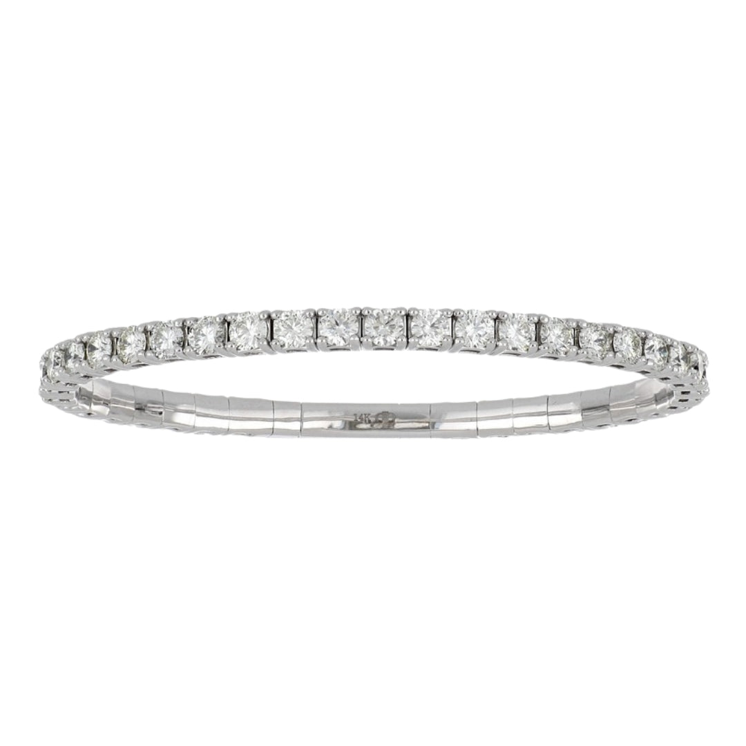 White Diamond Bangle (White Diamond 7.25 cts.)