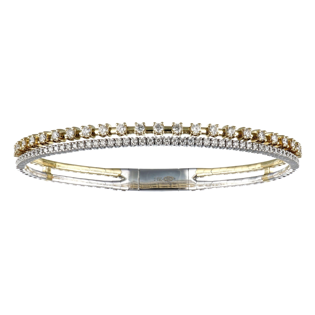 White Diamond Bangle (White Diamond 1.17 cts.)