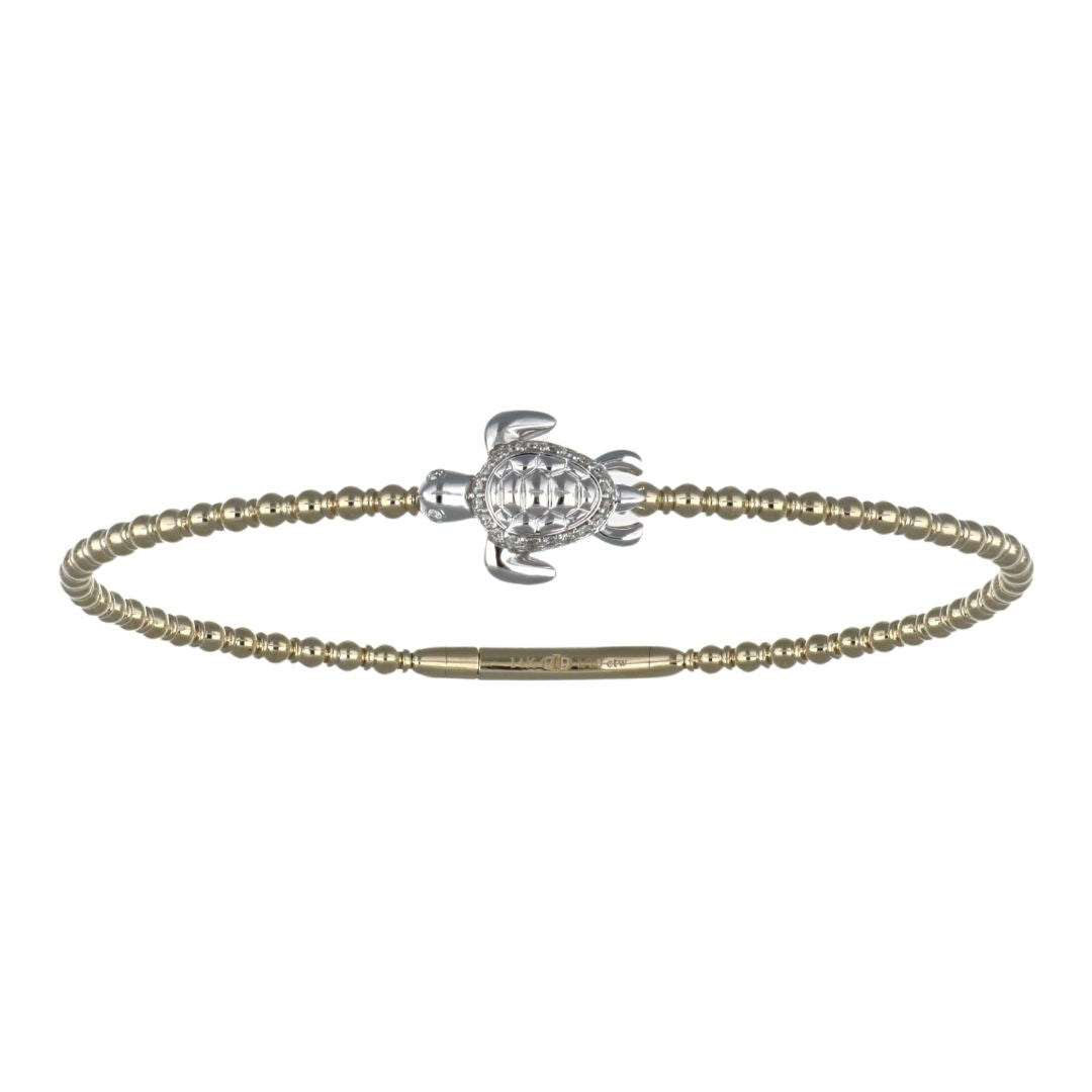 White Diamond Flexible Bangle (White Diamond 0.1 cts.)