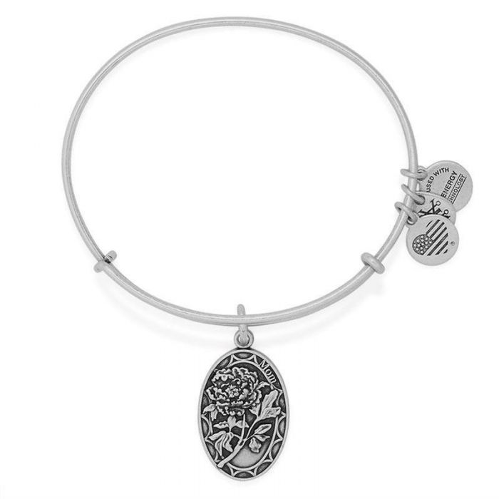 ALEX AND ANI Mom Charm Bangle