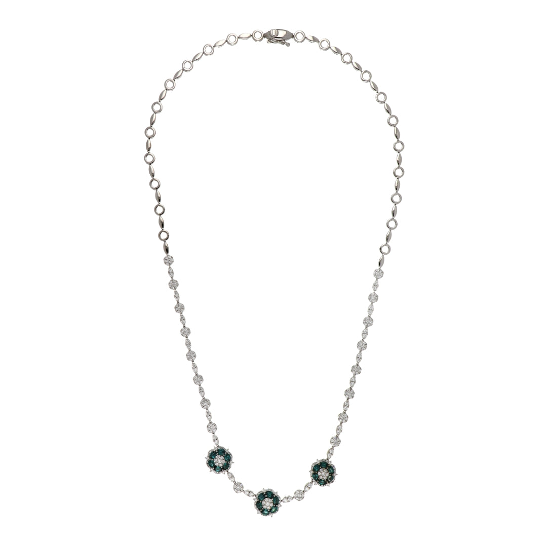 Alexandrite Necklace (Alexandrite 1.62 cts. White Diamond 2.28 cts.)