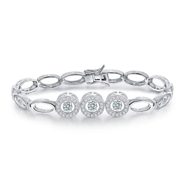 Dancing Bracelet with CZ