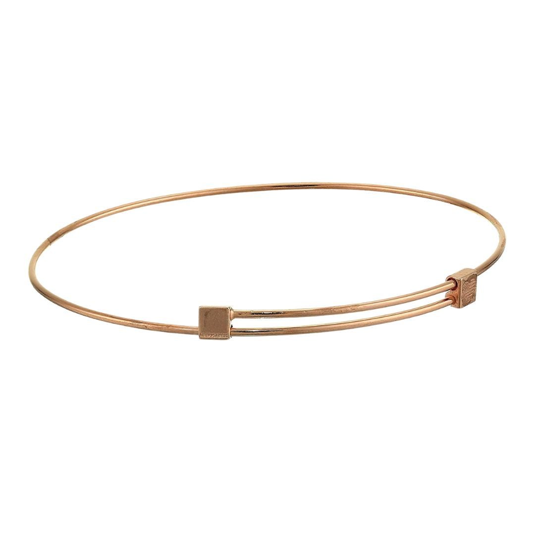 ALEX AND ANI 14kt Rose Gold Plated Bangle Not Net