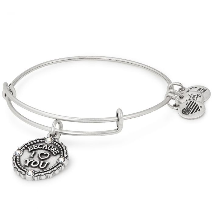 ALEX AND ANI Because I Love You Charm Bangle Not Net