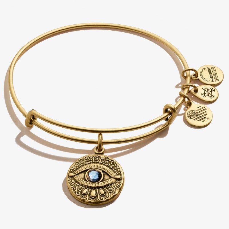 ALEX AND ANI Evil Eye Charm Bangle Not Net