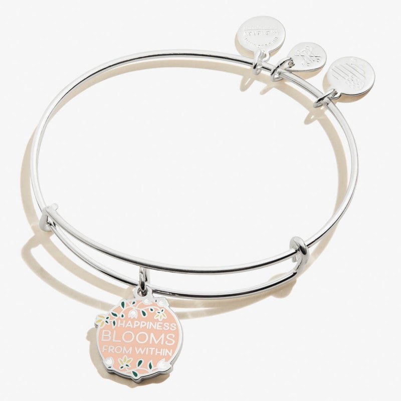 ALEX AND ANI Happiness Blooms From Within Color Infusion Charm Bangle Not Net