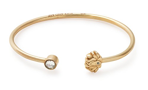 ALEX AND ANI Lotus Peace Petal Cuff Not Net