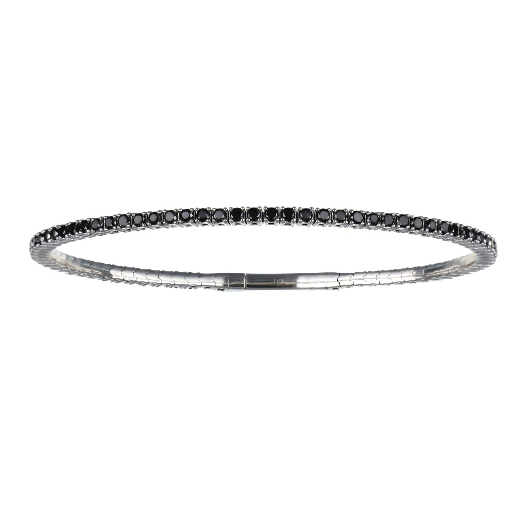 Black Diamond Bangle (Black Diamond 2.24 cts.) Not Net