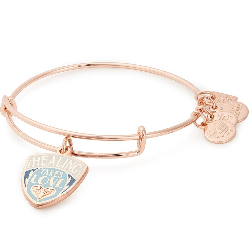 ALEX AND ANI Healing Takes Love Charm Bangle