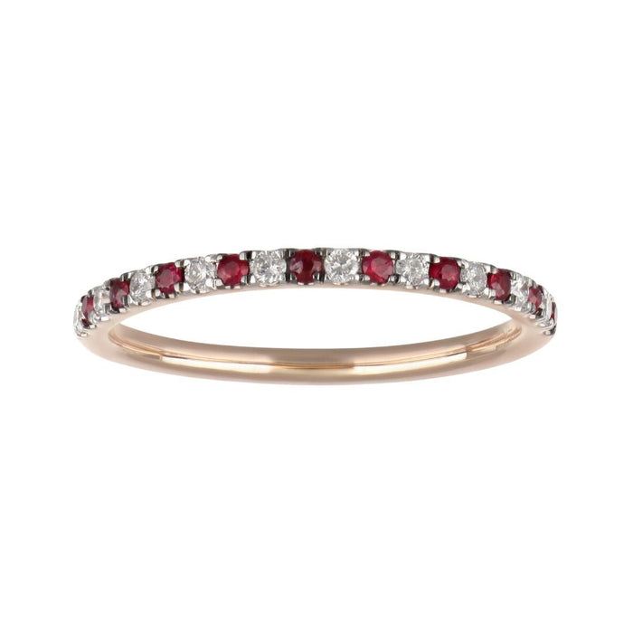 Ruby Ring (Ruby 0.15 cts. White Diamond 0.14 cts.) Not Net