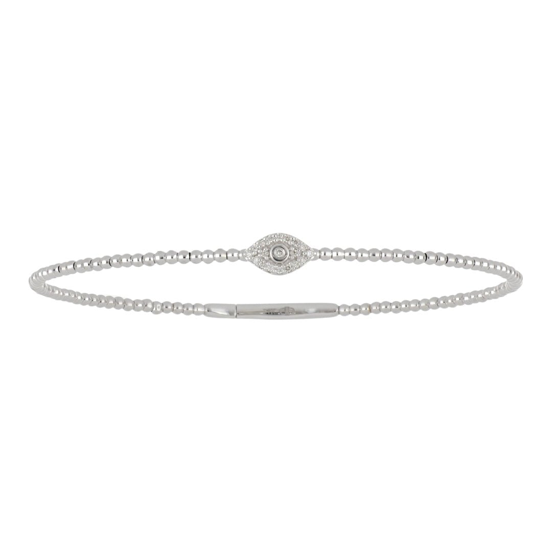 White Diamond Bangle (White Diamond 0.08 cts.) Not Net