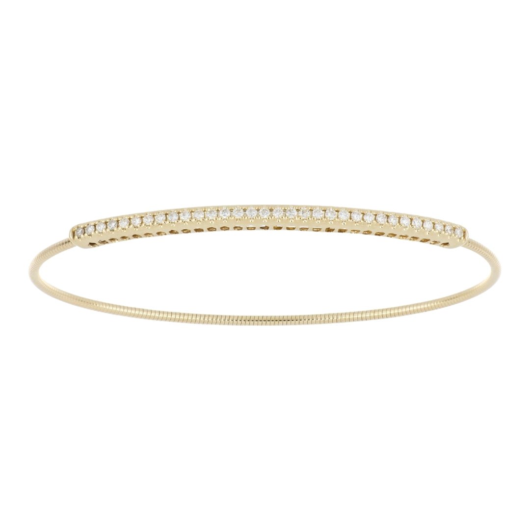 White Diamond Bangle (White Diamond 0.5 cts.) Not Net