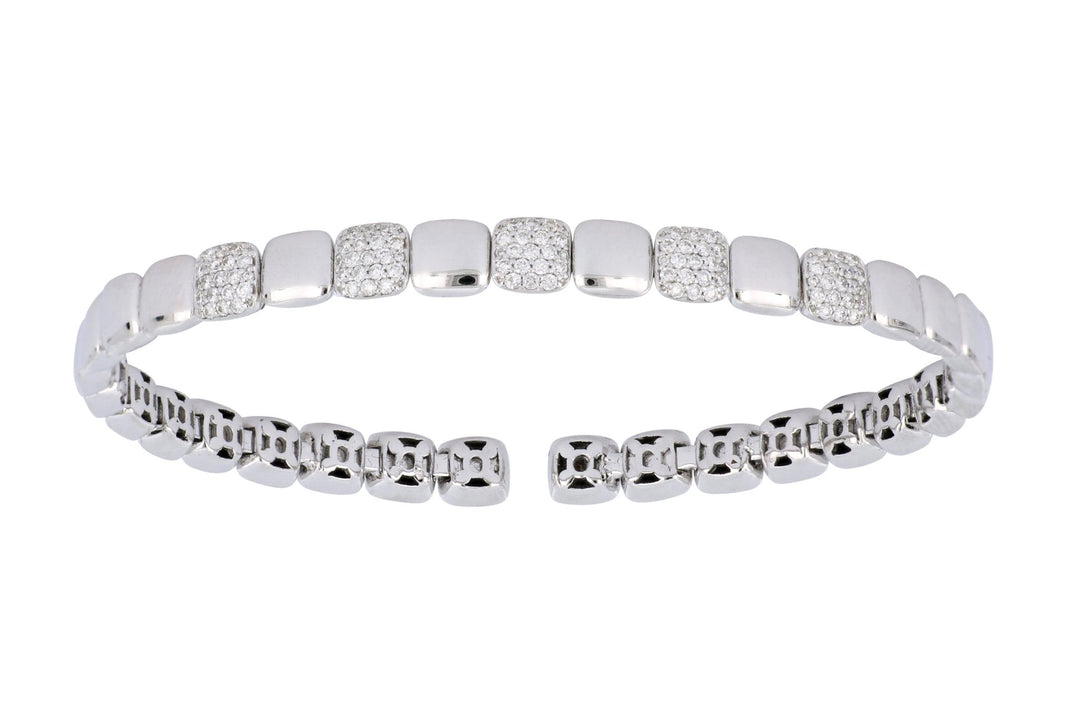 White Diamond Bangle (White Diamond 0.54 cts.) Not Net