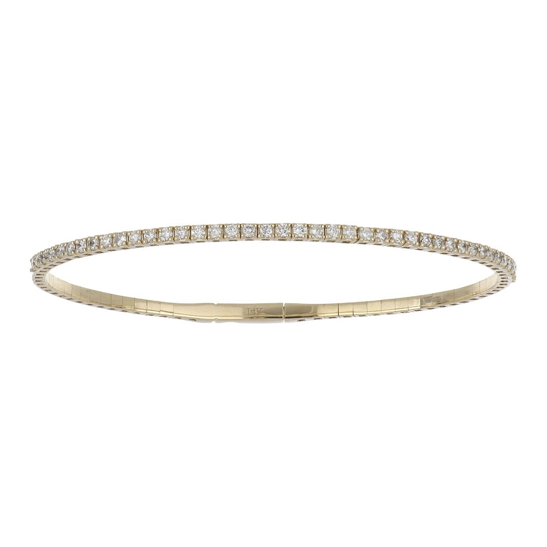 White Diamond Bangle (White Diamond 1 cts.) Not Net