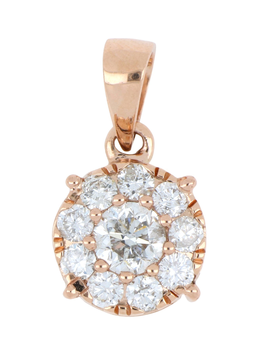 White Diamond Ladies Pendant (White Diamond 0.32 cts. White Diamond 0.3 cts.) Not Net