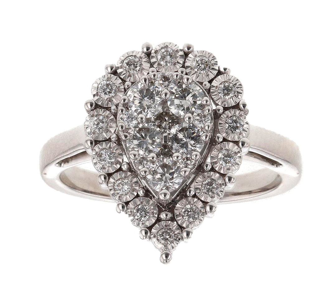 White Diamond Ladies Ring (White Diamond 0.65 cts.) Not Net