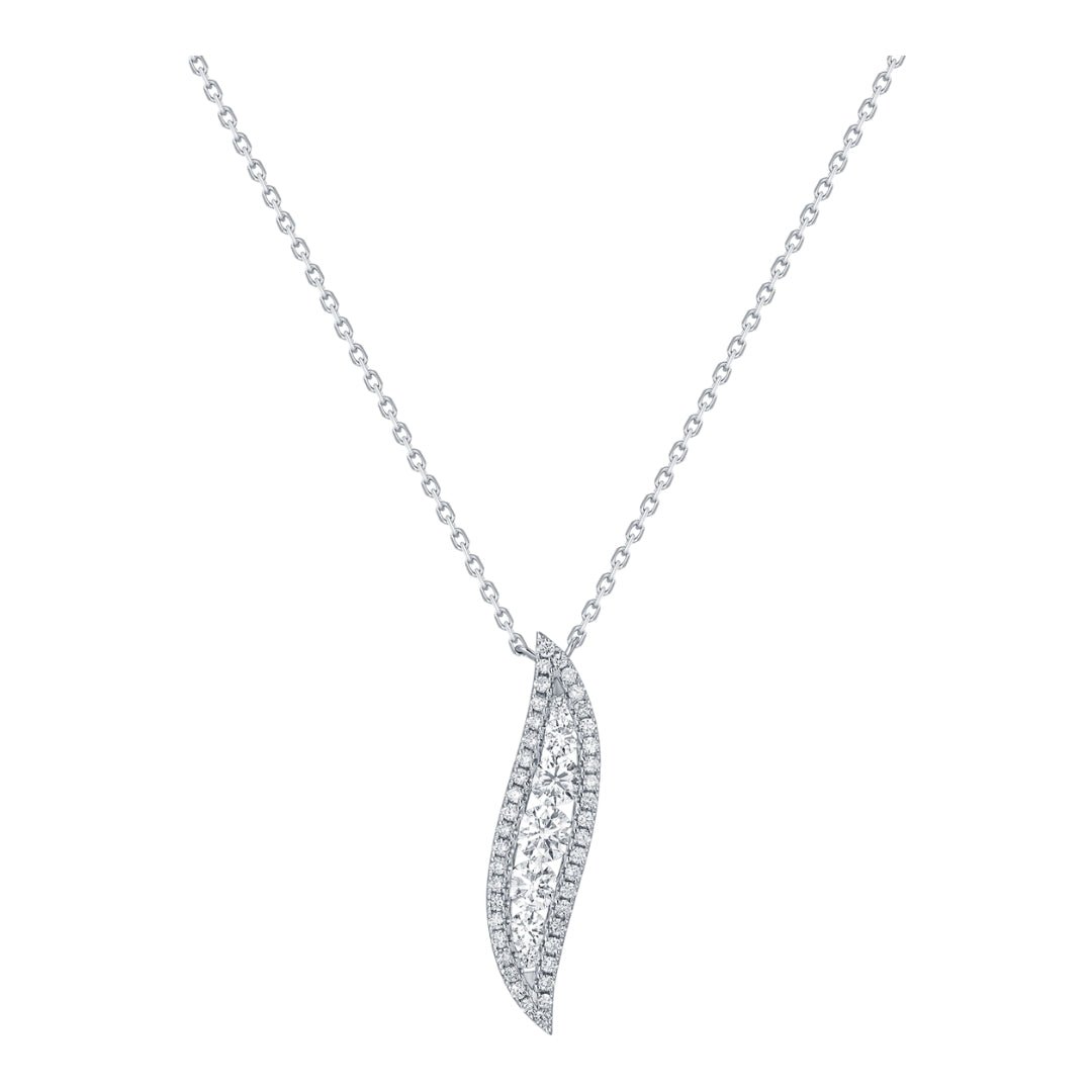 White Diamond Necklace (White Diamond 1.67 cts.) Not Net