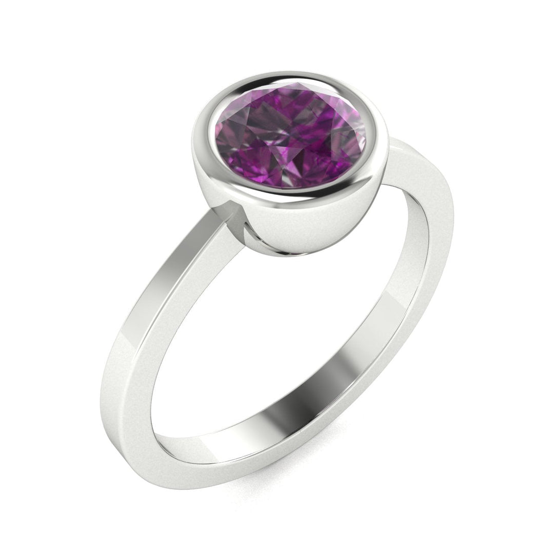 14KT Gold Natural Alexandrite Ladies Ring (Alexandrite 1.00 ct)