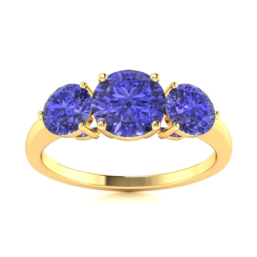 18KT Gold Tanzanite Ladies Ring (Tanzanite 1.16 cts.)