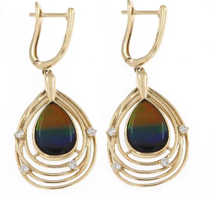 Ammolite Ladies Earrings